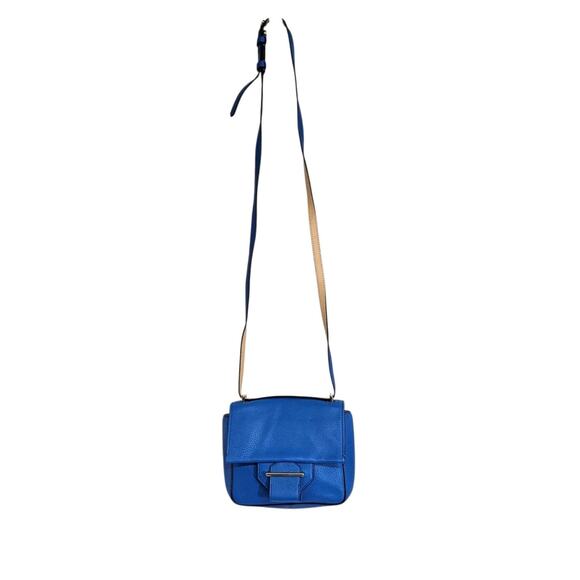 Reed Krakoff Royal Blue Leather Mini Square Crossbody Shoulder Bag NWT - Picture 2 of 14